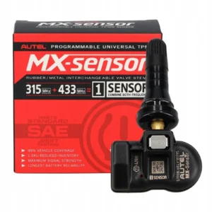 Uniwersalny Czujnik TPMS Autel 433/315 Mhz – Zawór Gumowy (europa / Usa)